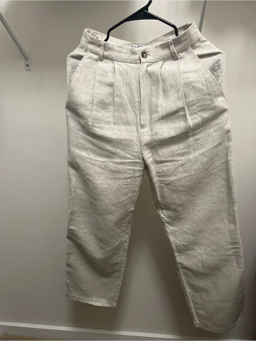 Reformation Petites Vesta Pant Petite - Natural - Size 2P